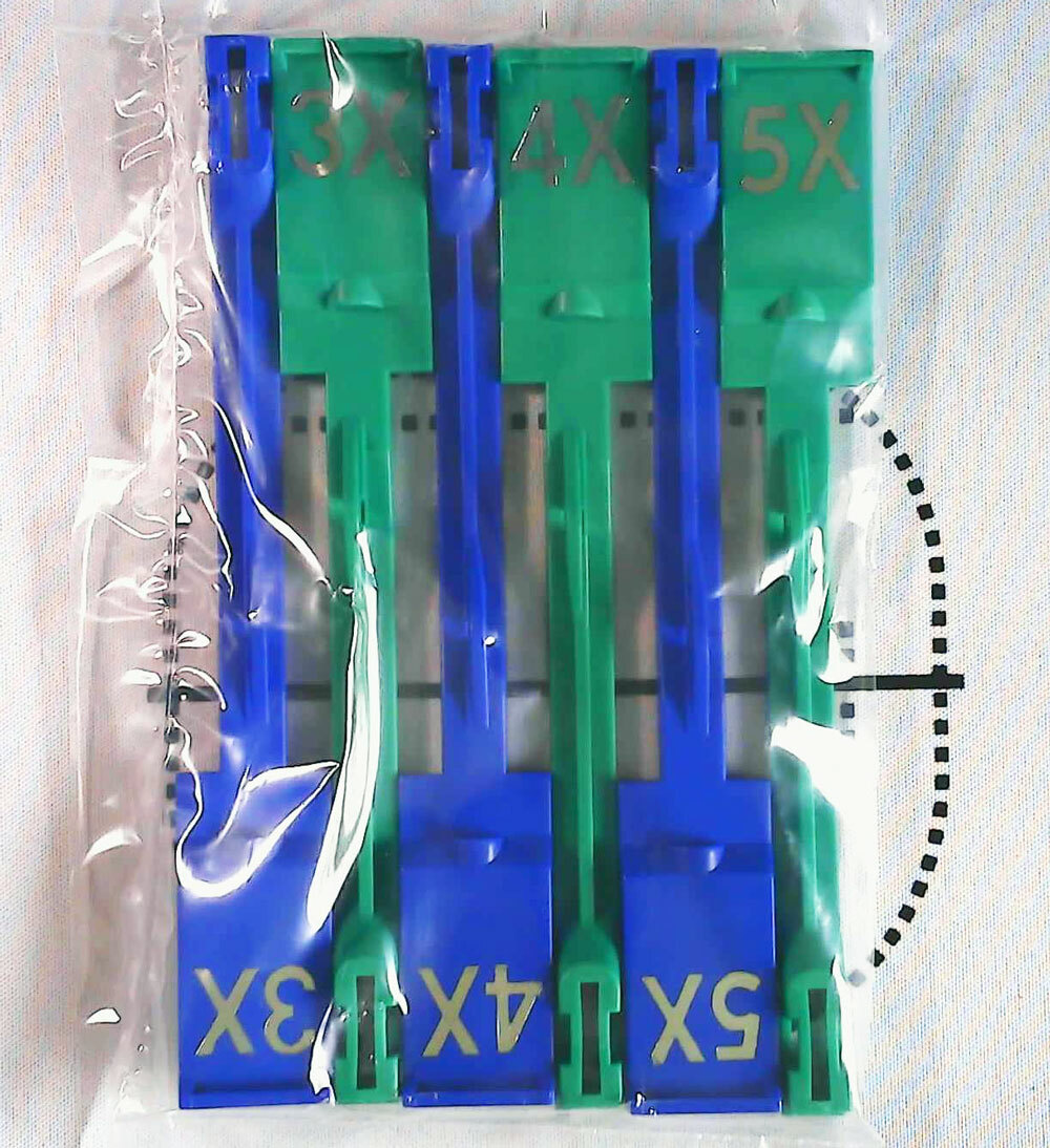 Bally Fathom 3X 4X 5X DROP TARGET SET SILVER FOIL STAMPED