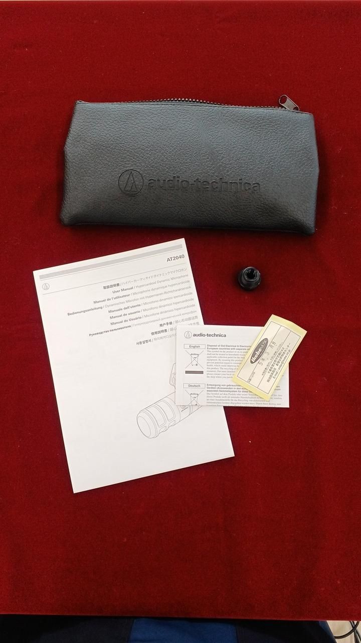 AUDIO-TECHNICA Dynamic Microphone AT2040 Used