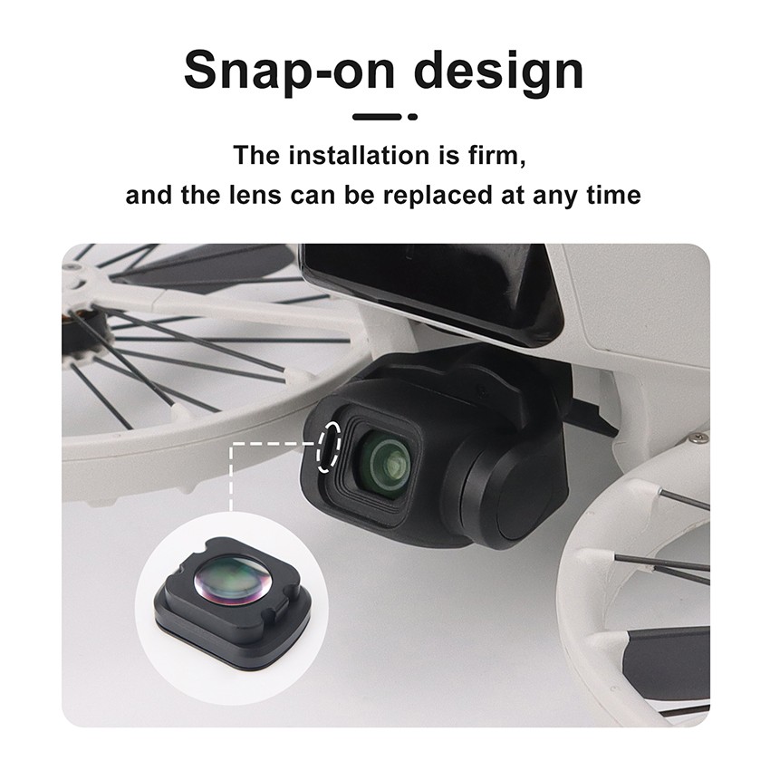 Wide Angle Lens Replacement for DJI FLIP Drone Camera Accessories