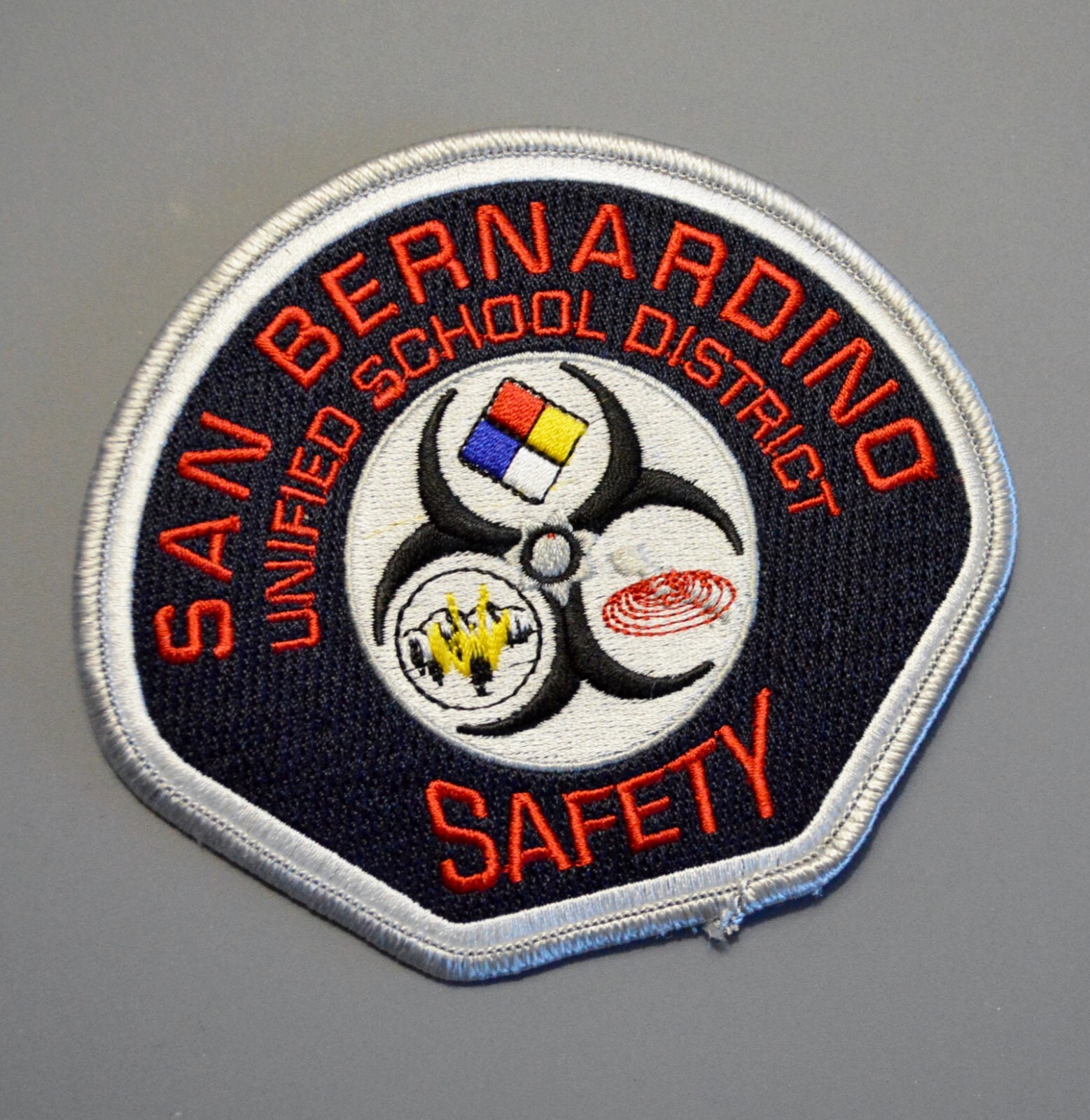 San Bernardino California School Safety Patch ++ Mint CA