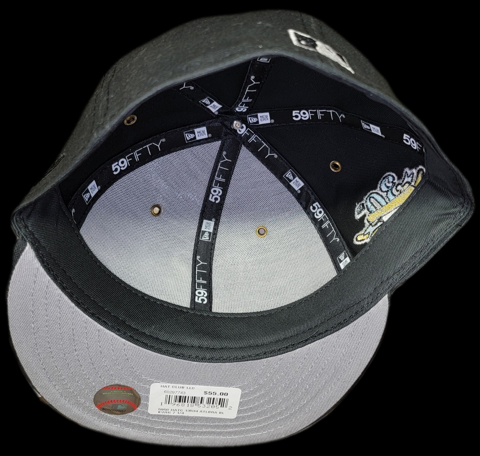 New Era Fitted 7 1/4, with Side Patch