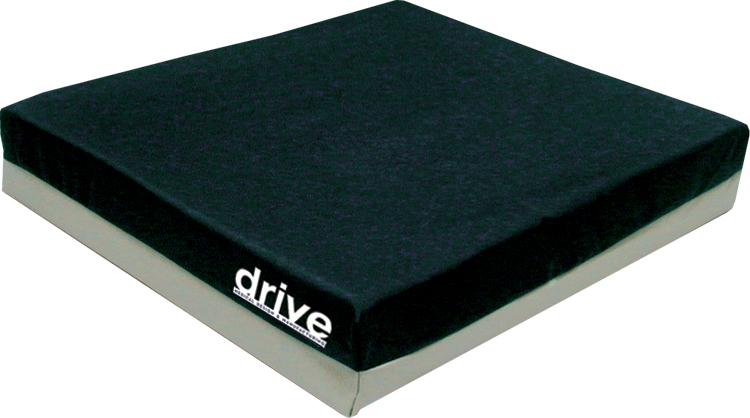 General Use Gel "E" 2" Seat Cushion 18" x 16" x 2" by Drive Medical 14888