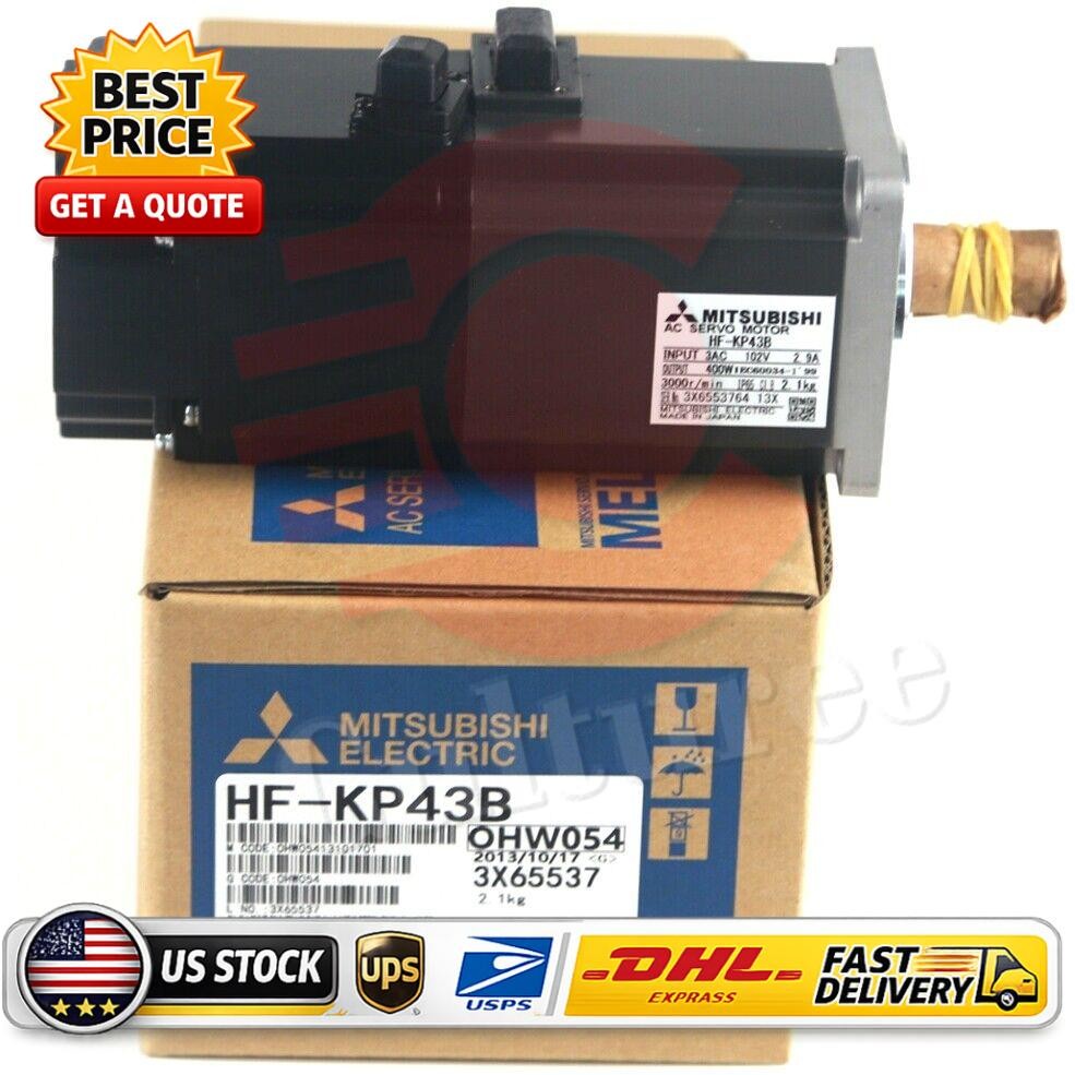 New In Box MITSUBISHI HF-KP43B HFKP43B AC Servo Motor