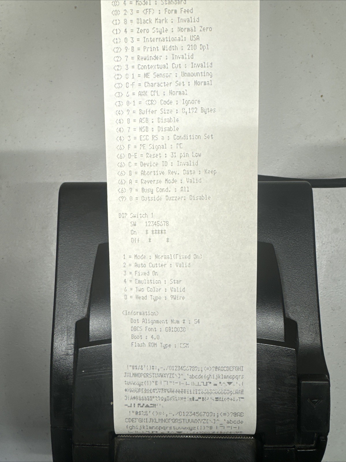 STAR SP700 SP742 Dot Matrix POS Receipt Printer Parallel Interface-TESTED