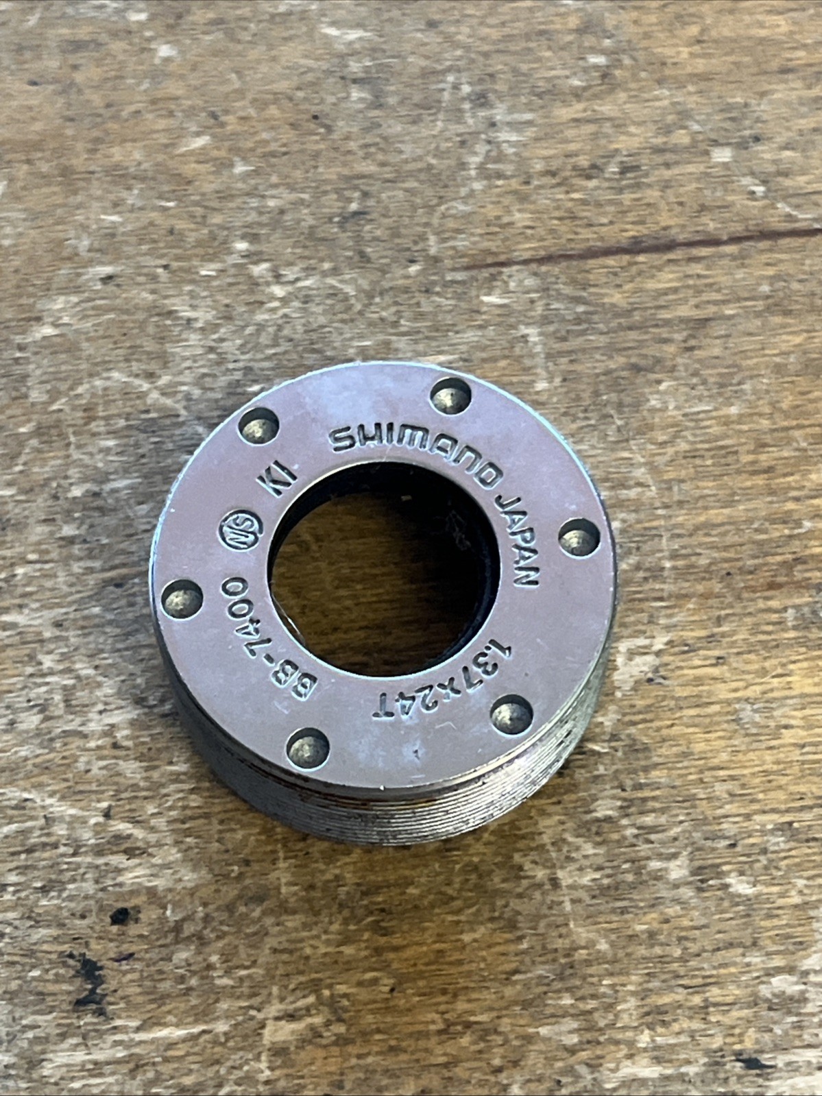 Vintage Shimano Dura Ace Adjustable Bottom Bracket Cup BB-7400 80s Race