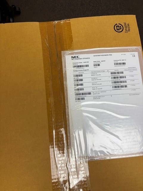 NEC Univerge SV9100S Communications Server Phone System