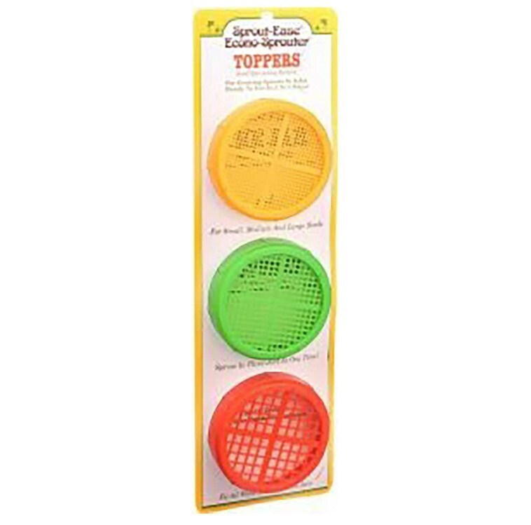 Sprout-Ease - Econo-Sprouter Toppers Set - 3 Pieces - 1 Set.