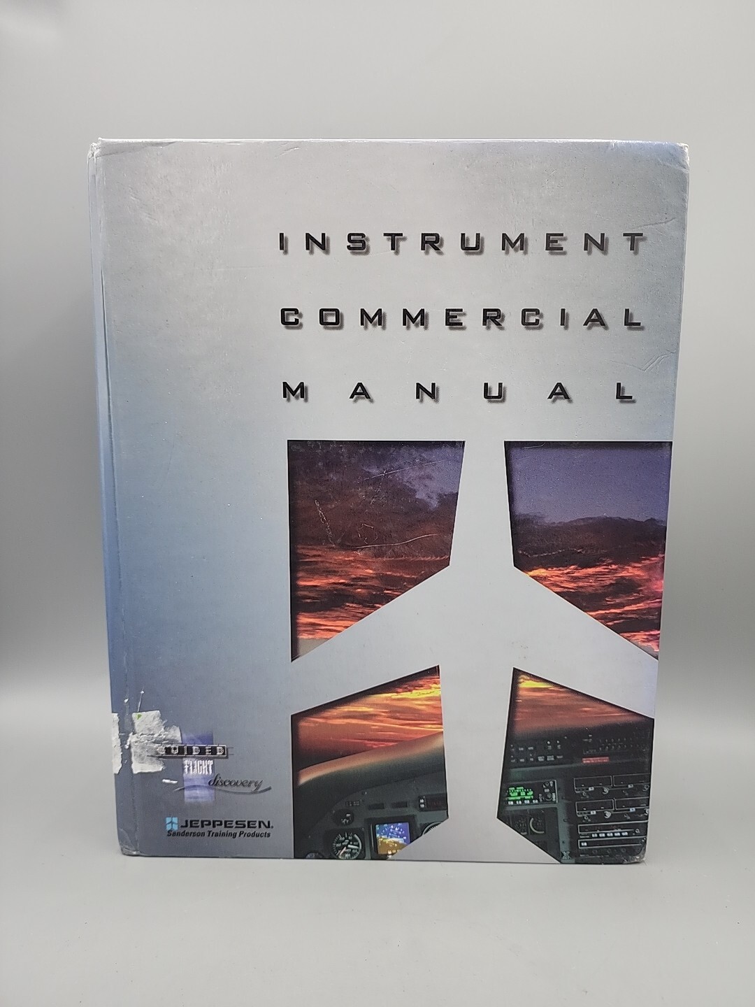 Jeppesen Instrument Commercial Manual for Airplane Book Guided Flight Discovery