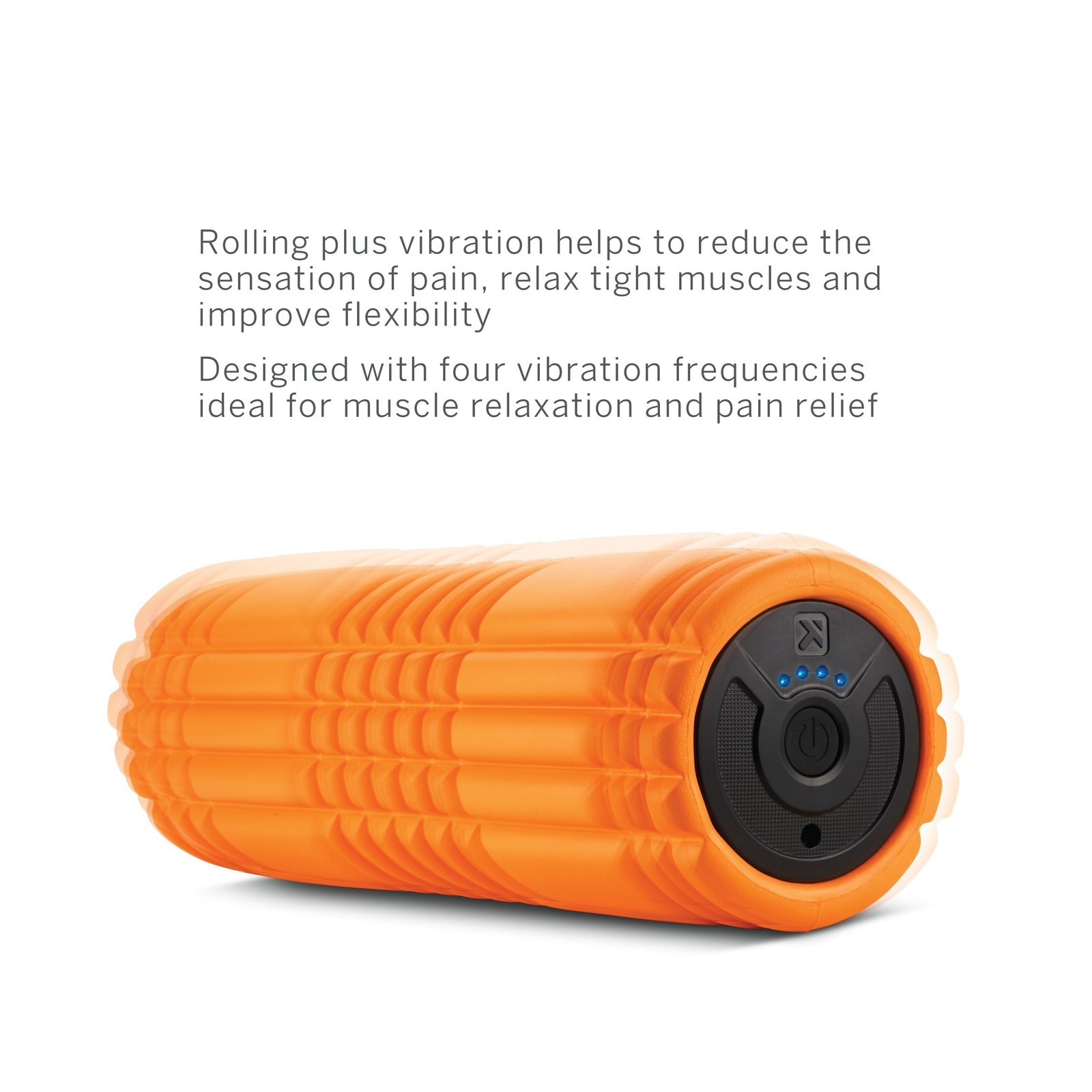 TRIGGERPOINT PERFORMANCE THERAPY GRID VIBE PLUS Four-Speed Vibrating Foam Rol...