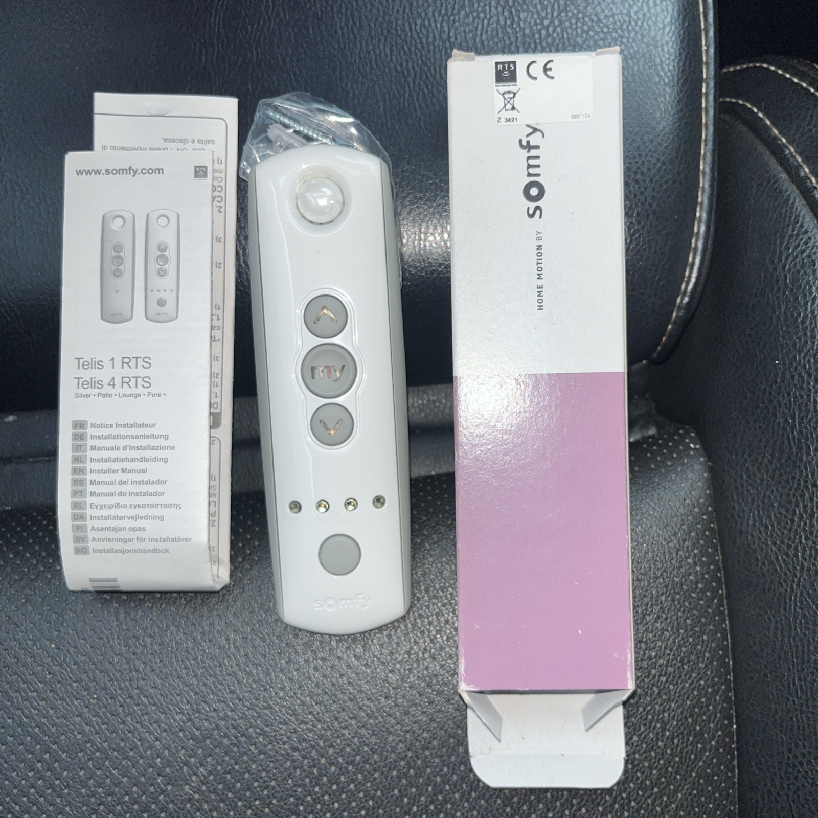 SOMFY TELIS 4 RTS US Pure remote NEW 1810633A￼
