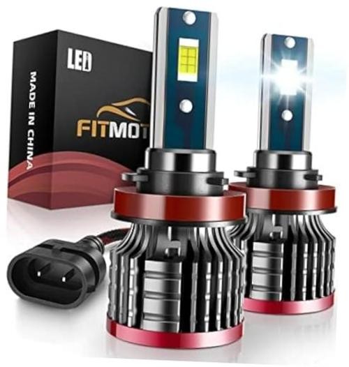 Bulbs,80W 16000 Lumens Bright,6500K Cool White Fog Light Halogen H11/H8/H9