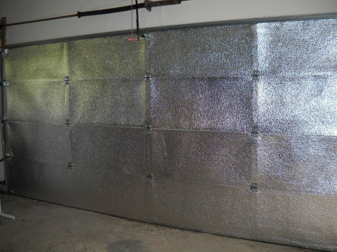 NASATEK Silver Reflective Poly Core Garage Door Roll Insulation 24in x 4ft (R8)