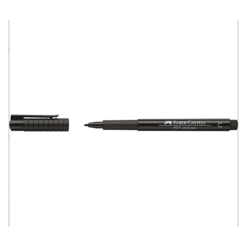 Pitt Artists Pen 1.5 mm Bullet Nib Black