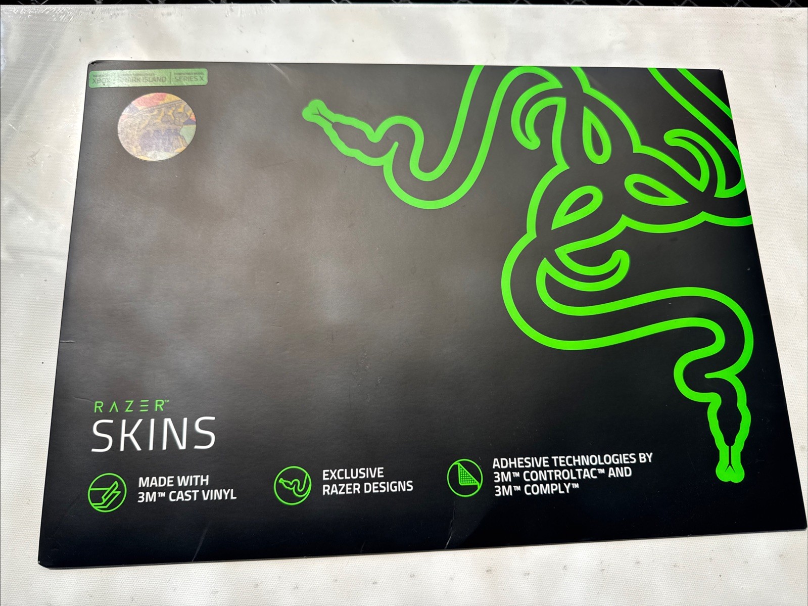 Razer Shark Island Xbox Series S Skin Console Controller Decal