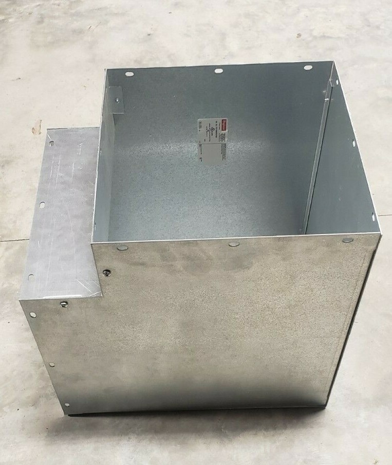 Hoffman F121290EOUTGV - Cable Trunking Angle Steel Galvanised 90deg Elbow Fittin