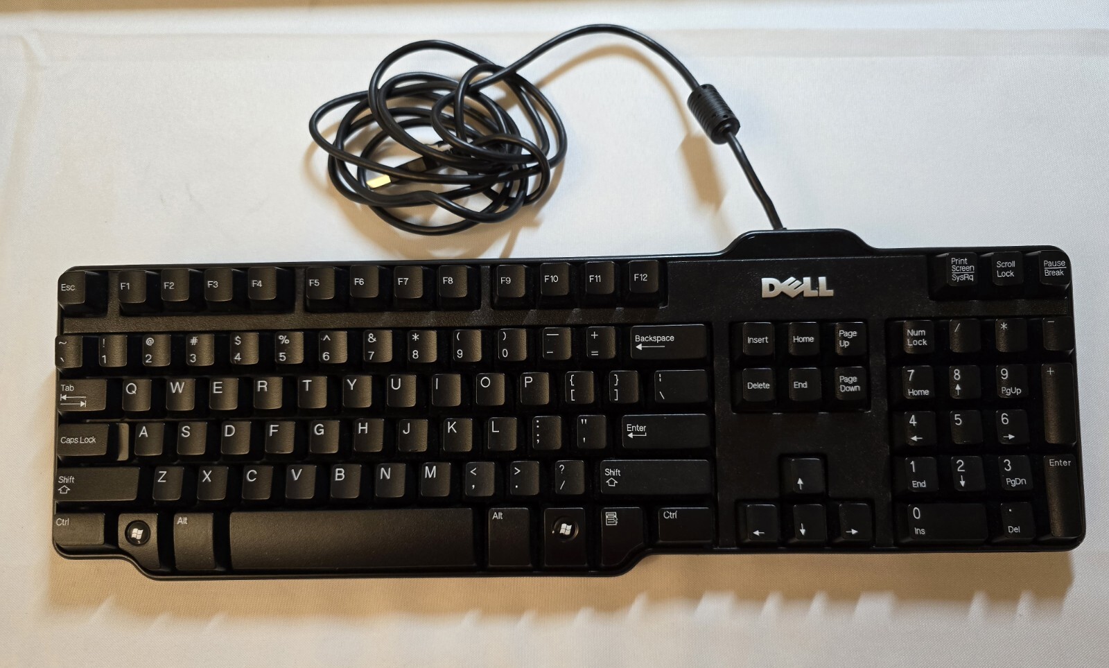 Dell OEM Genuine Wired Keyboard USB Model SK-8115 Mechanical 104-Keyboard