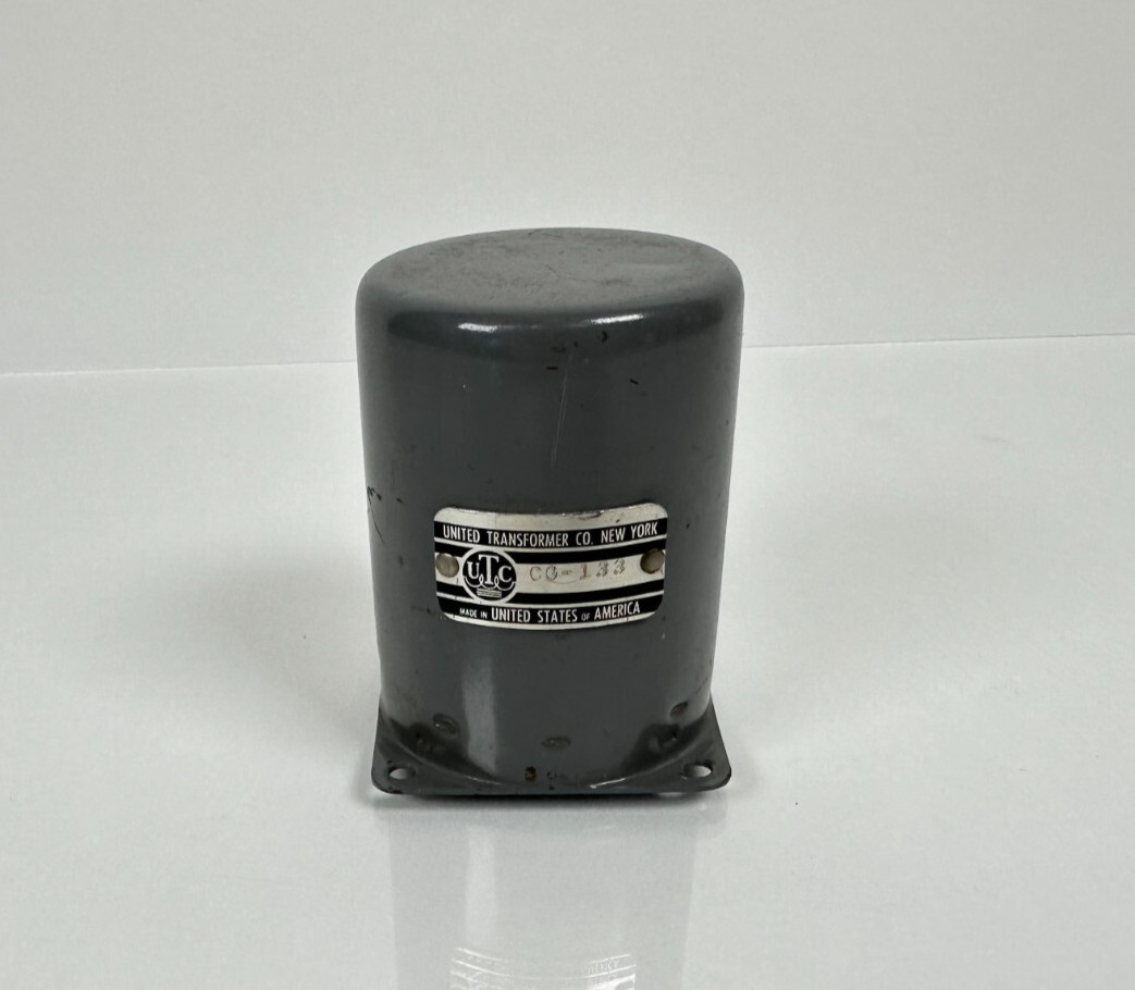 UTC CG-133 United Transformer Corp. Transformer