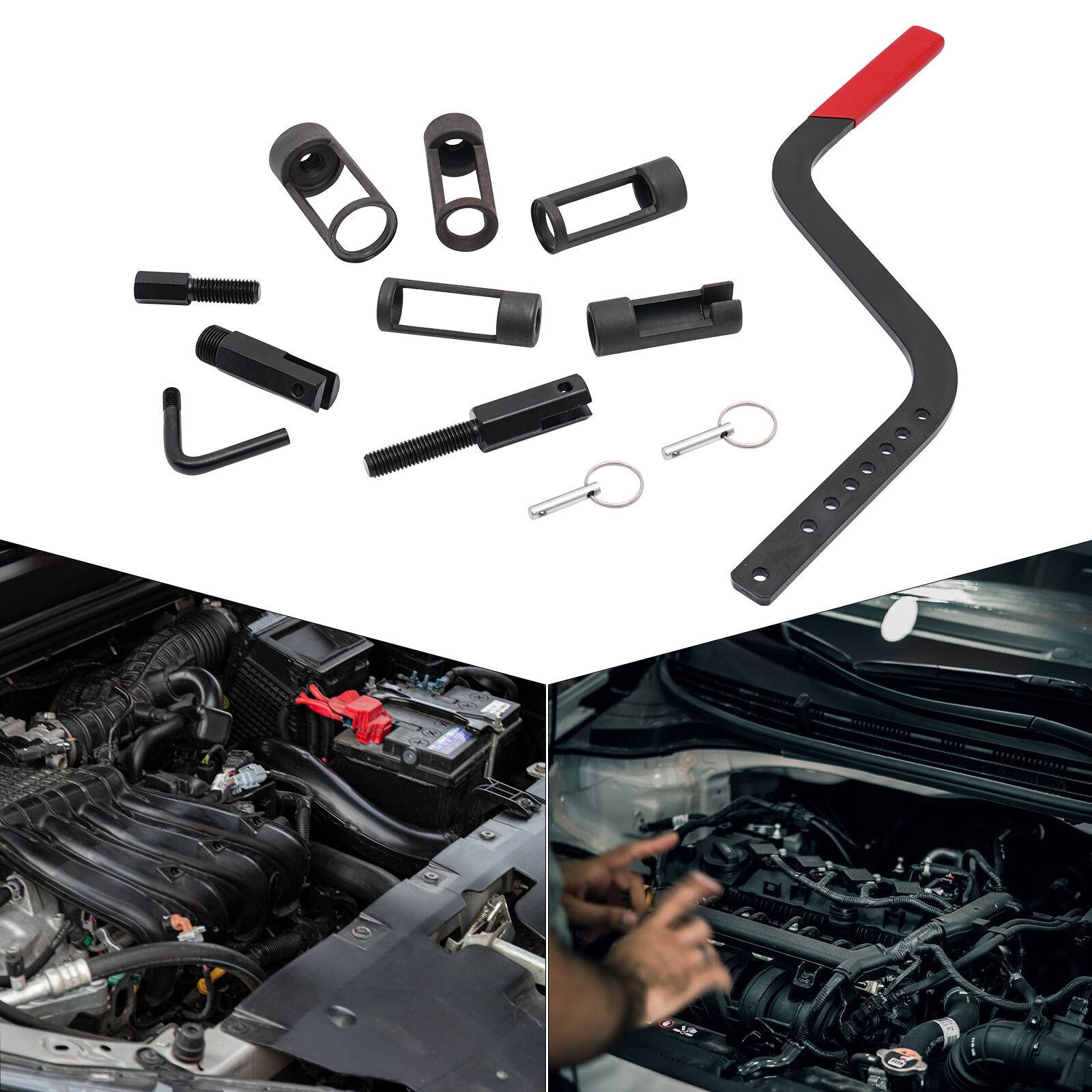 Valve Spring Compressor Tool Kit Valve Spring Disassembling Tool & Installer
