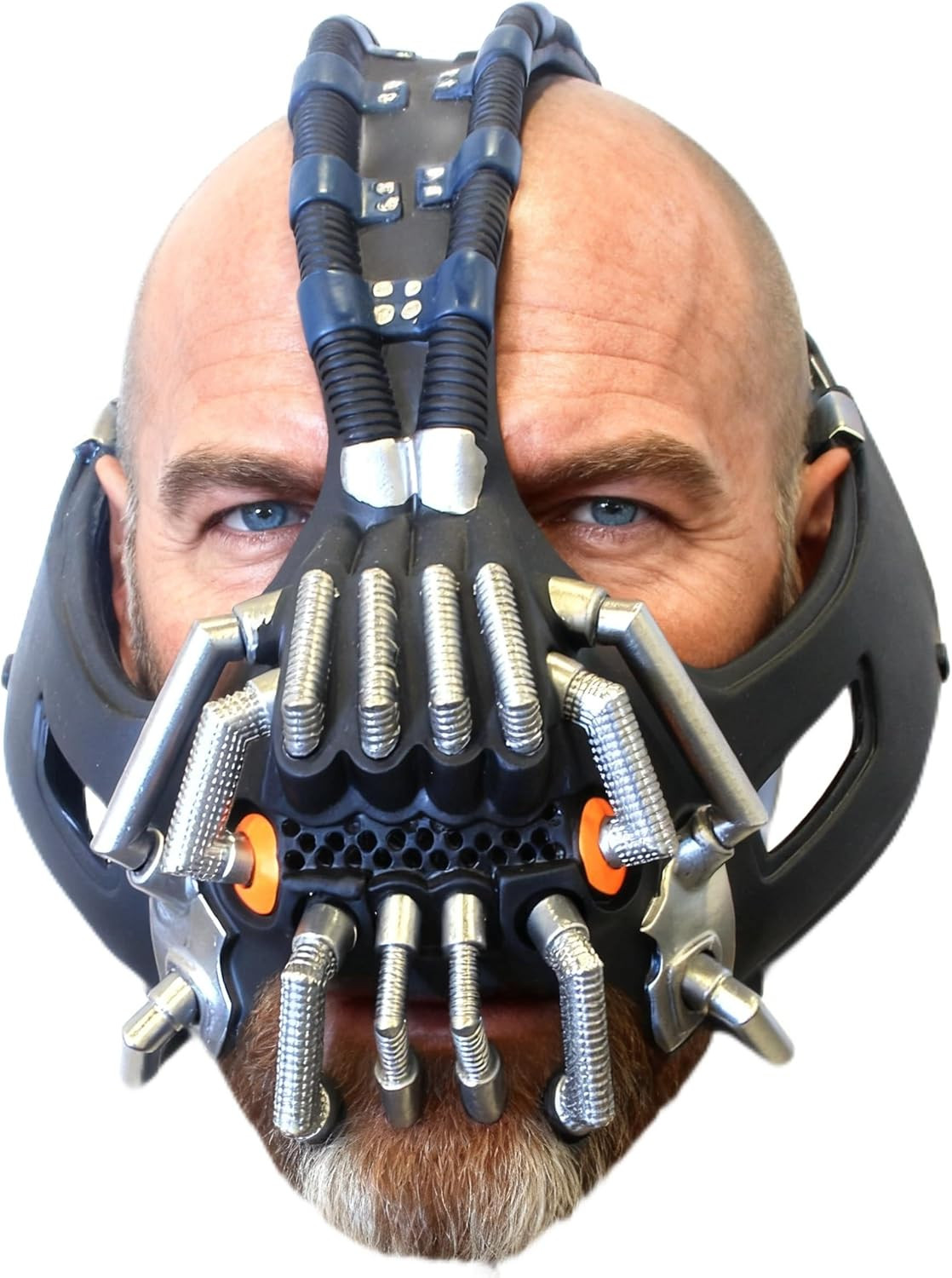 Bane Mask Adult Men Props for Halloween Facek Mask Costume Accessories Prop Cosp