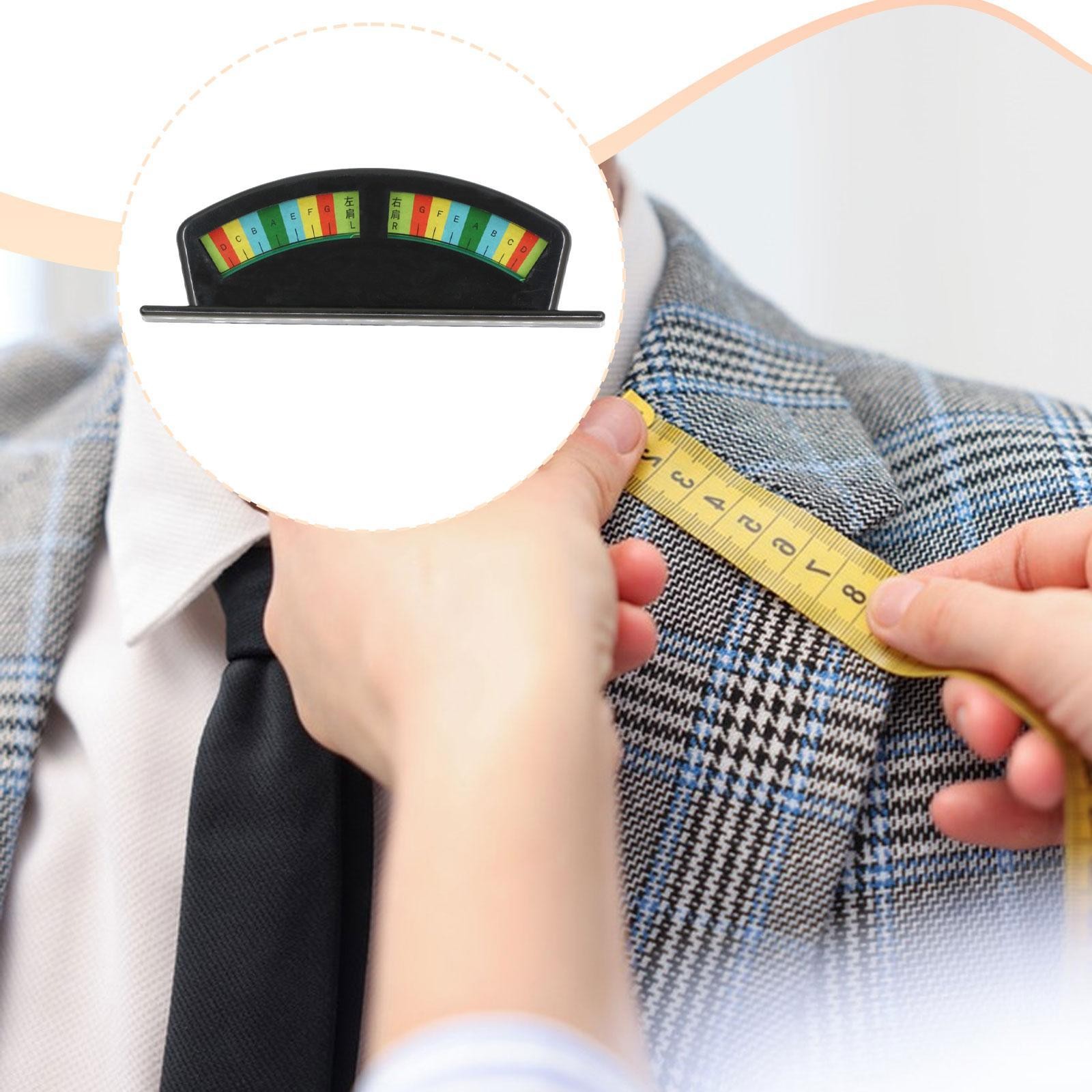 Clothing Shoulder Angle Ruler Lightweight Easy Use Tailor Measure Instrument