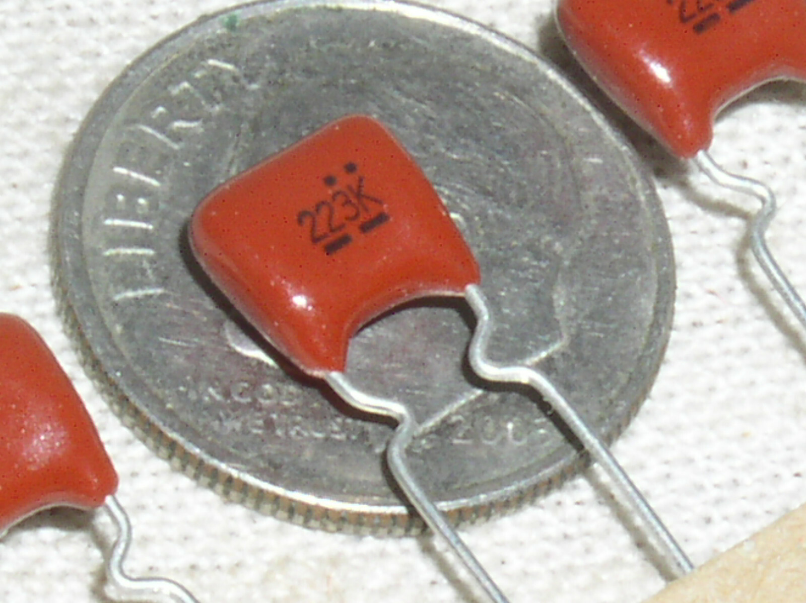 10 NEW PANASONIC ECQ-B1H223KF9 AUDIO PLASTIC FILM CAPACITOR .022 UF 50V 223 USA