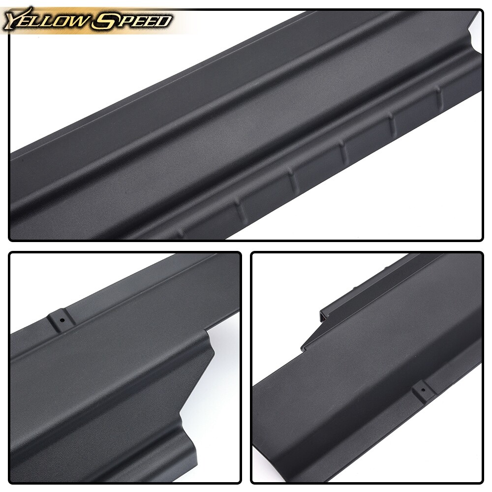 Rocker Panel Protector Guard Cover Trim Fit For 2009-2018 Dodge Ram Crew Cab