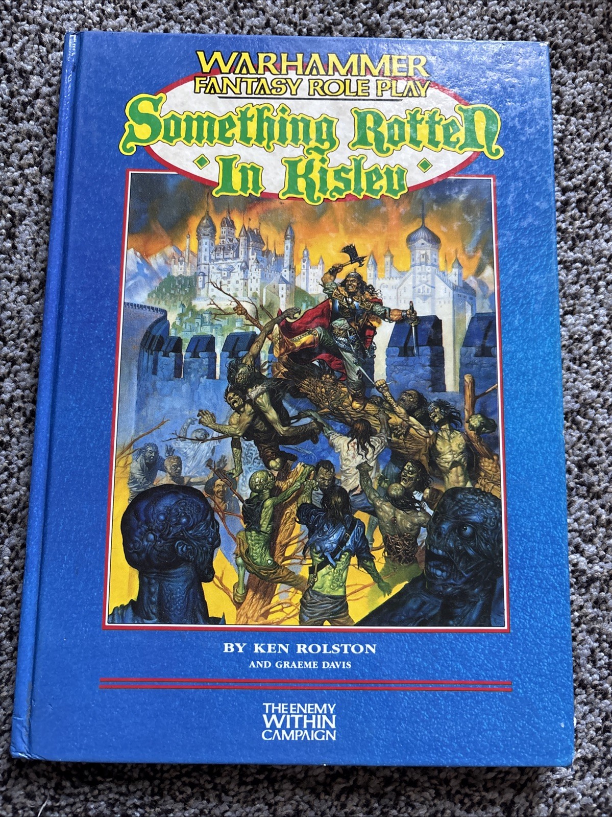 GW Warhammer Fantasy RPG Enemy Within #4 - Something Rotten In Kislev EX/NM
