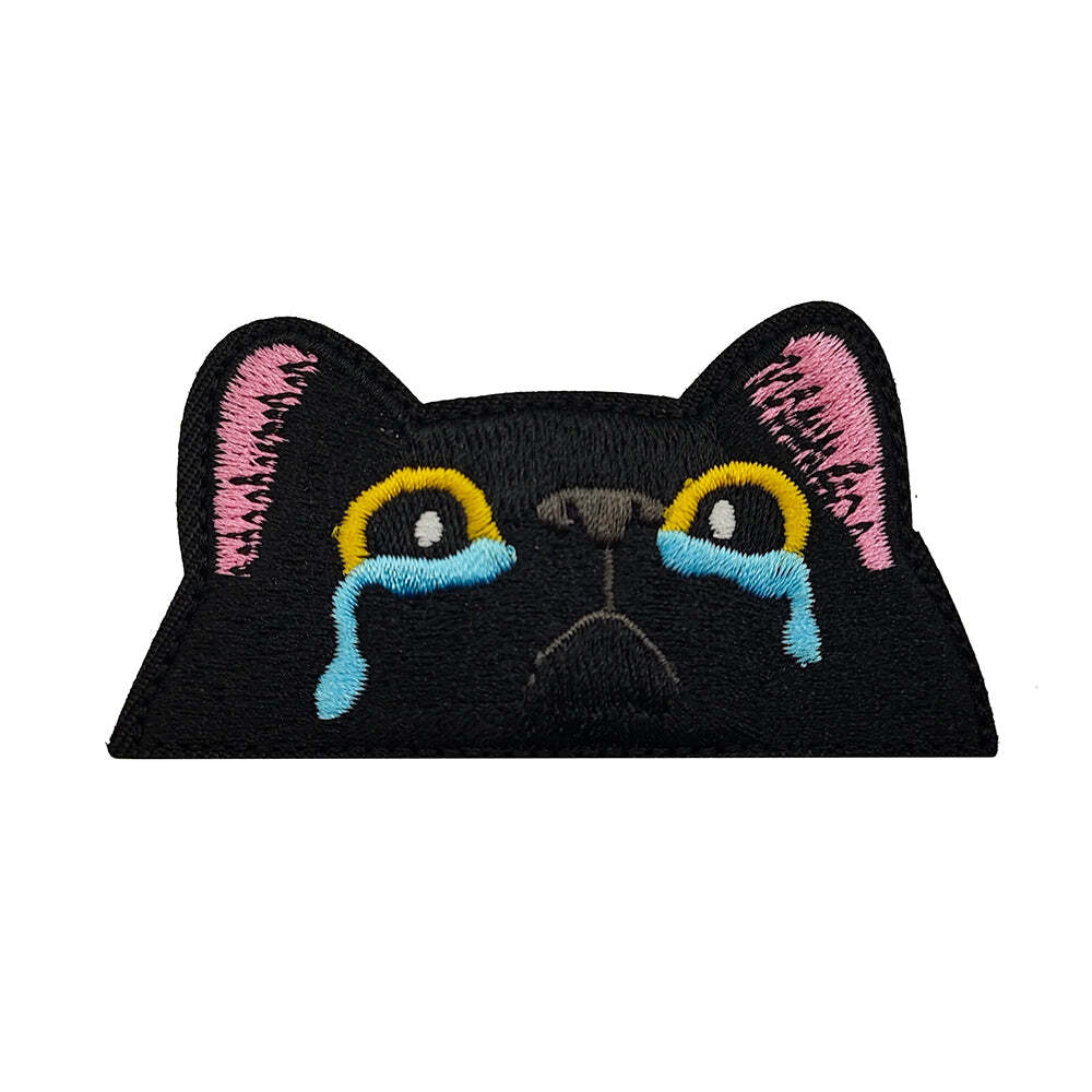 Kitty Crying Cat Hook and Loop Tactical Morale Patch Ships From The USA PAT-917