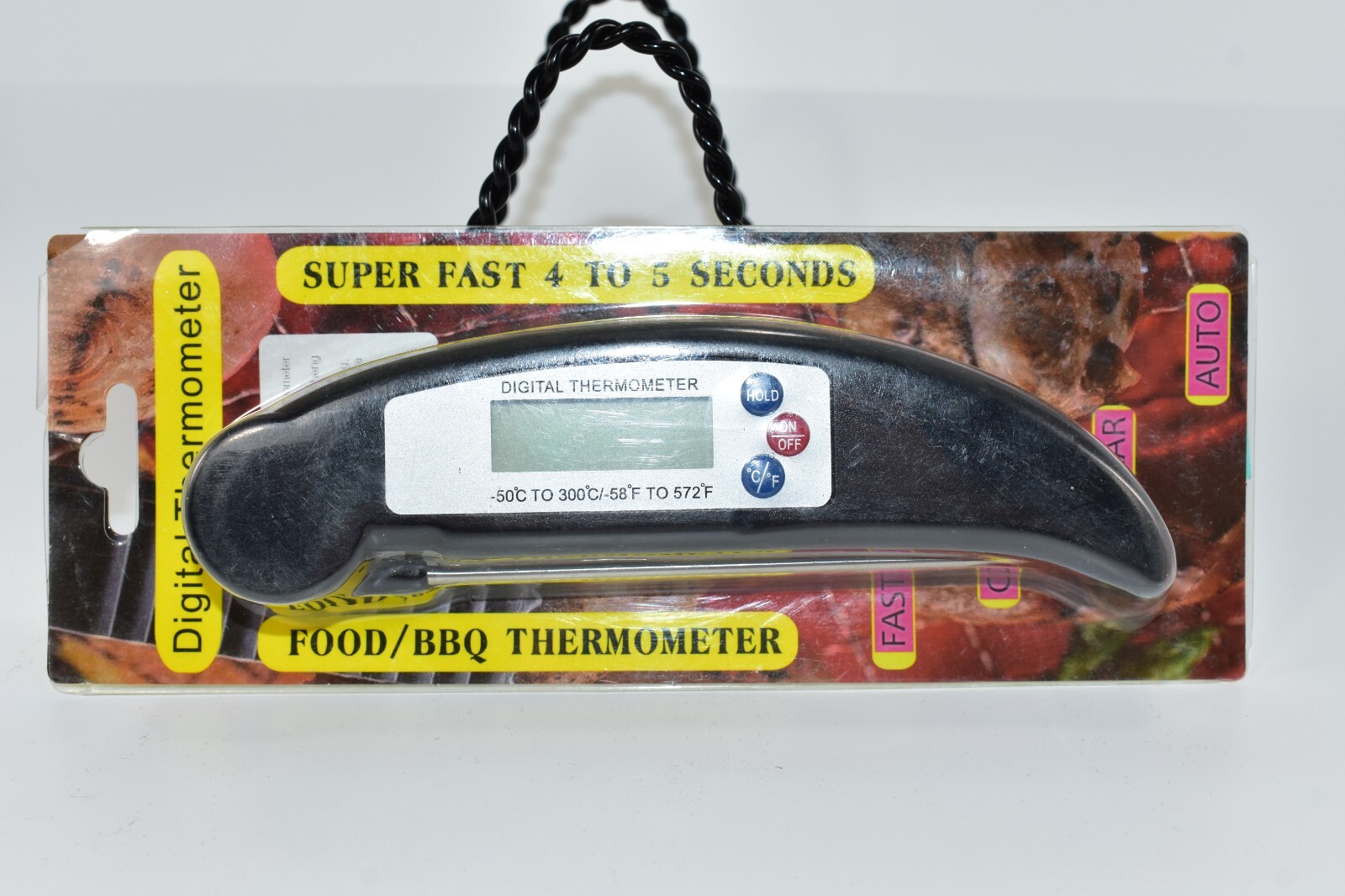 Digital Instant Read Meat Thermometer Food BBQ Cooking Long Probe Gift New