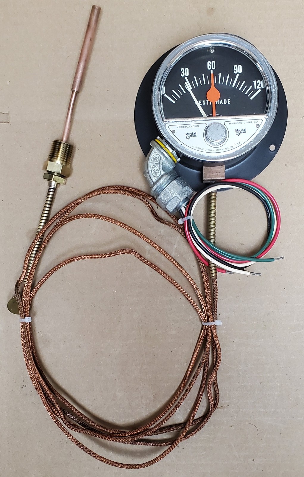Marshalltown Model GM Temperature Switch