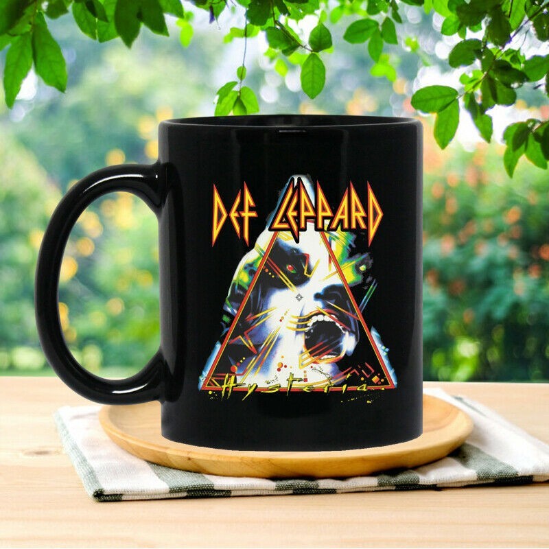 Def Leppard Hysteria 11oz Coffee Mug, Gift Funny, Gift family, Happy Holliday