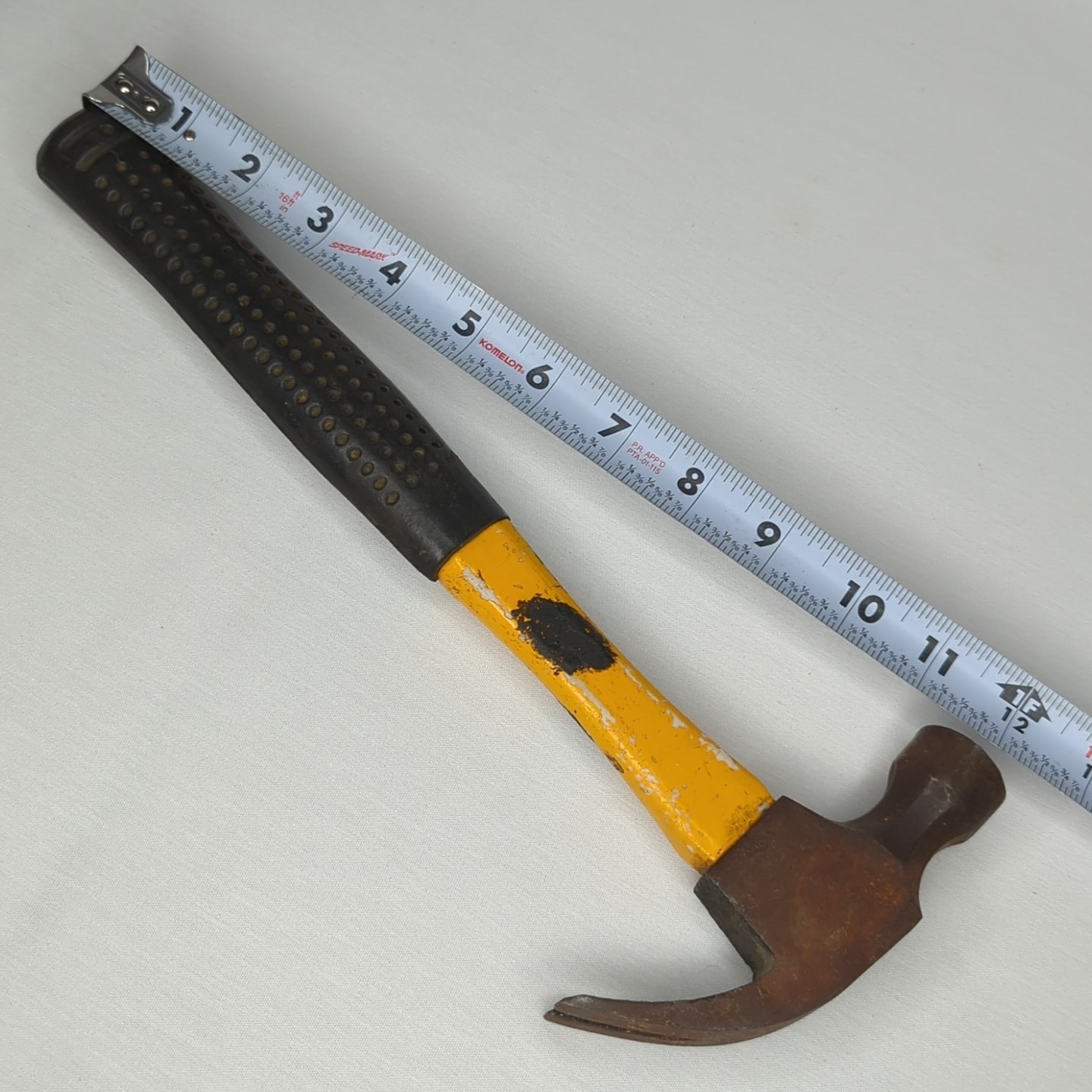 Vintage Hooked Claw Hammer with Wood Handle