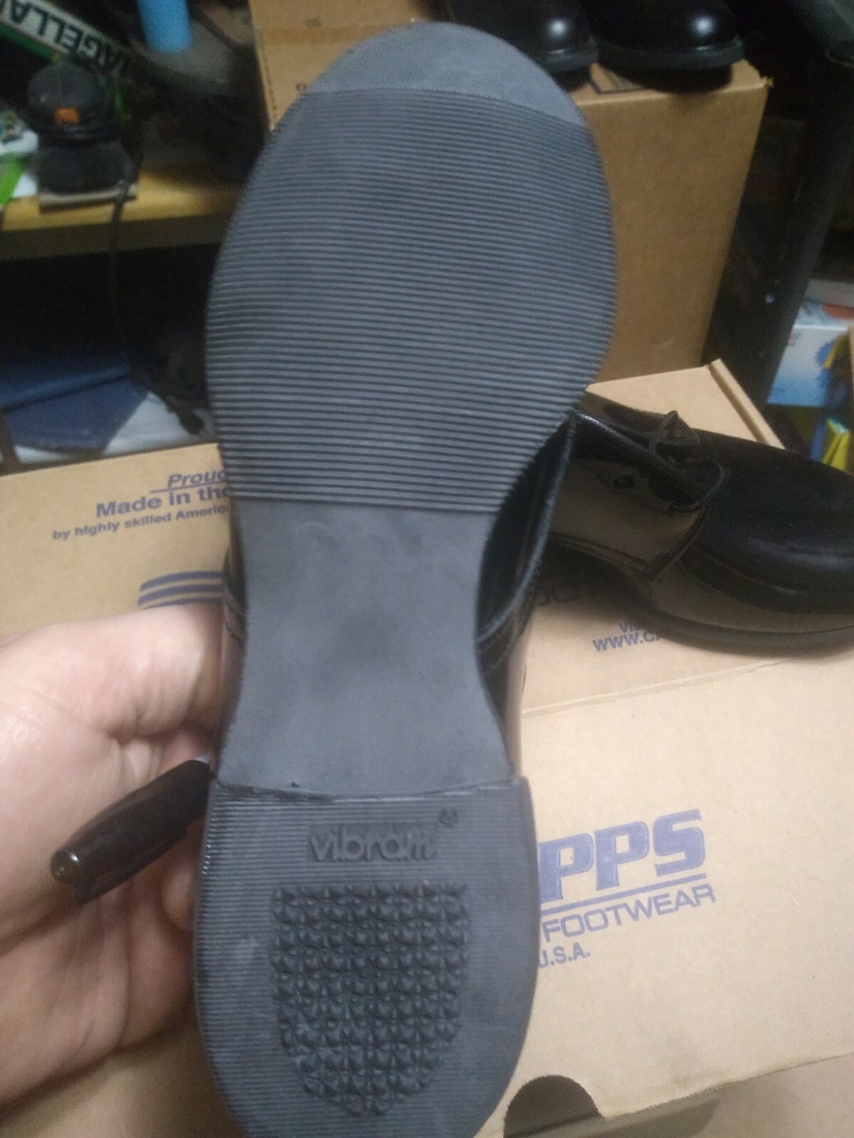 Capps Women’s Military Shoe Size 7C (Dress Shoe) New- (IP21-1-17)