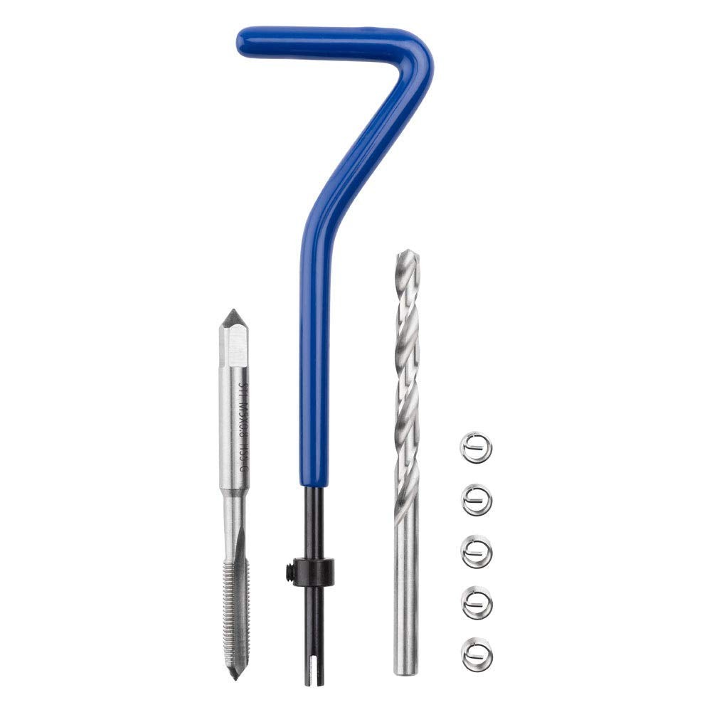 Tusk 1340700001 Tusk Thread Repair Kit (M5) 5mm x .8mm Thread Pitch