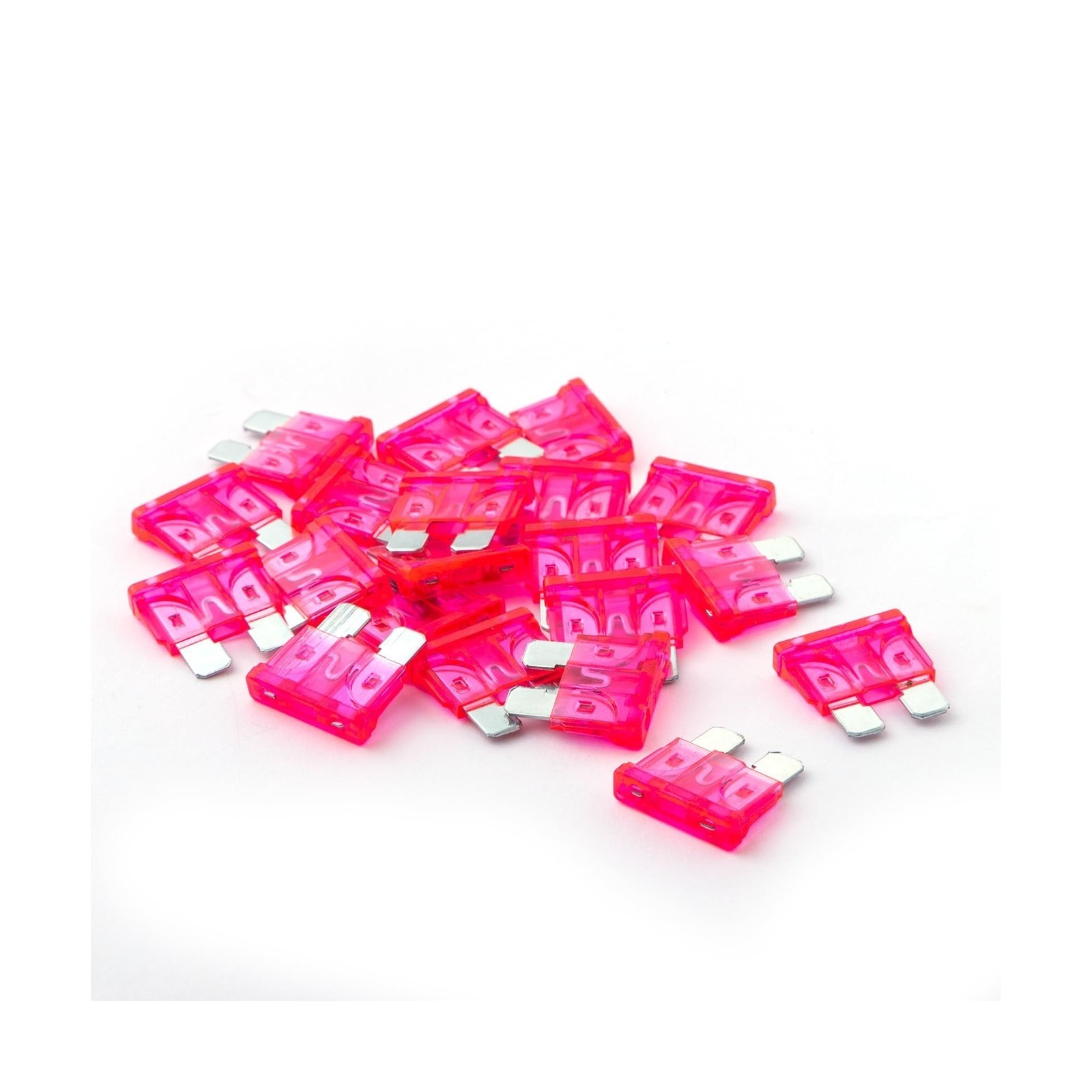 50 Amp Fuses Stanbdard Fuse 20Pcs, 50A Car Fuse Blade for Automotive, Truck, ...