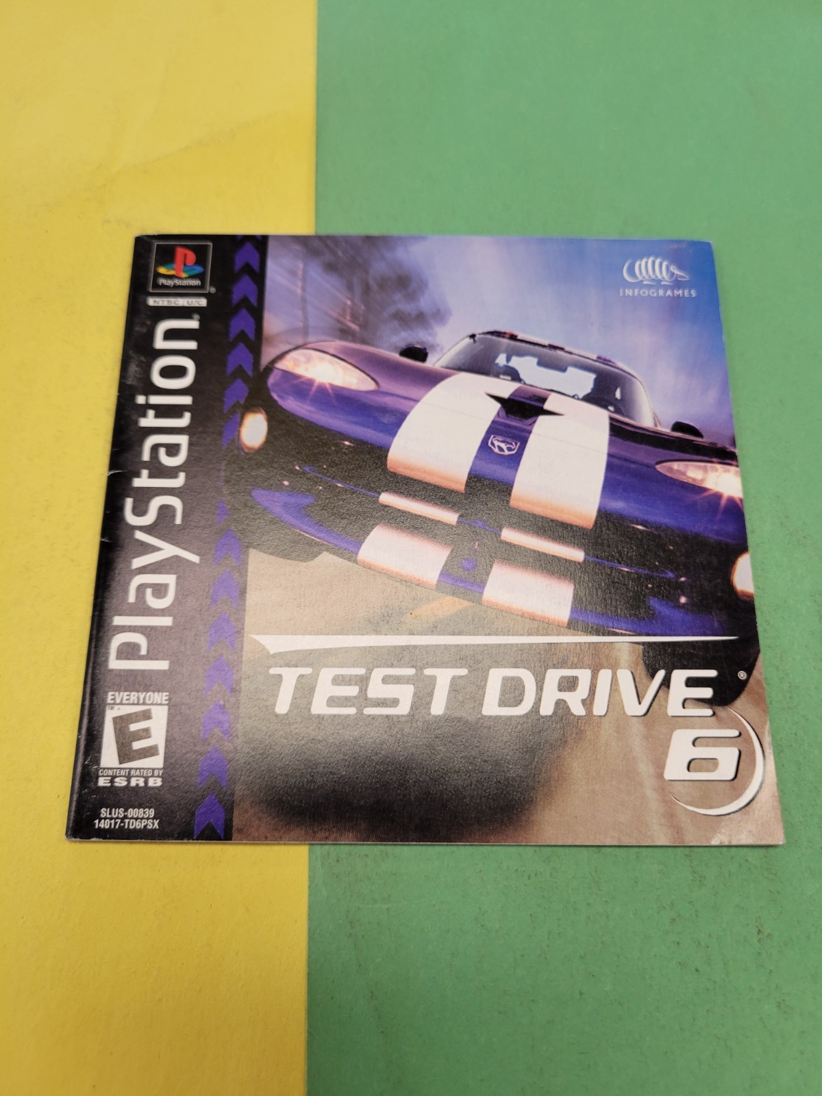 Test Drive 6  |  PS1  |  Manual