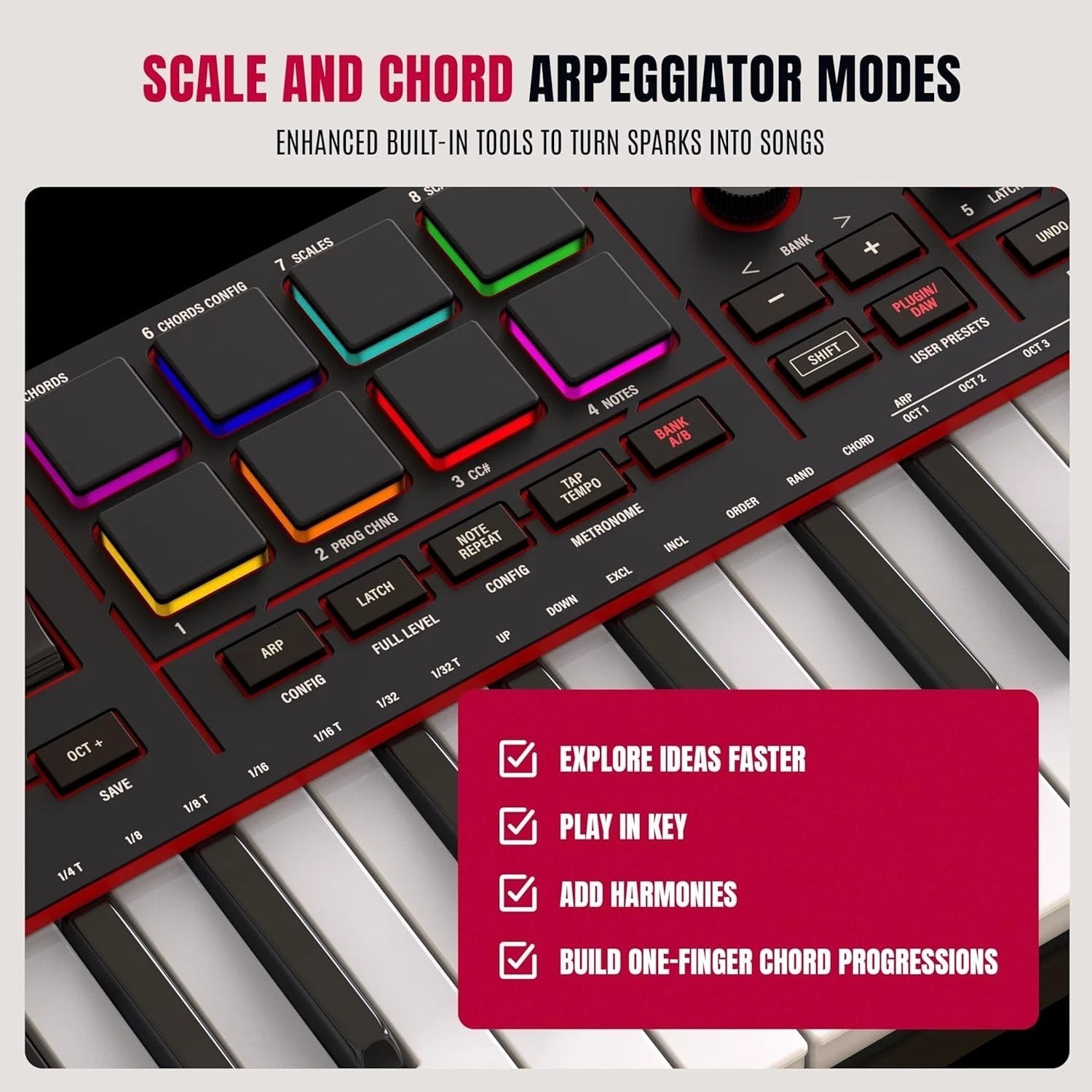 Studio Instrument Collection Included - Pro MIDI Controller