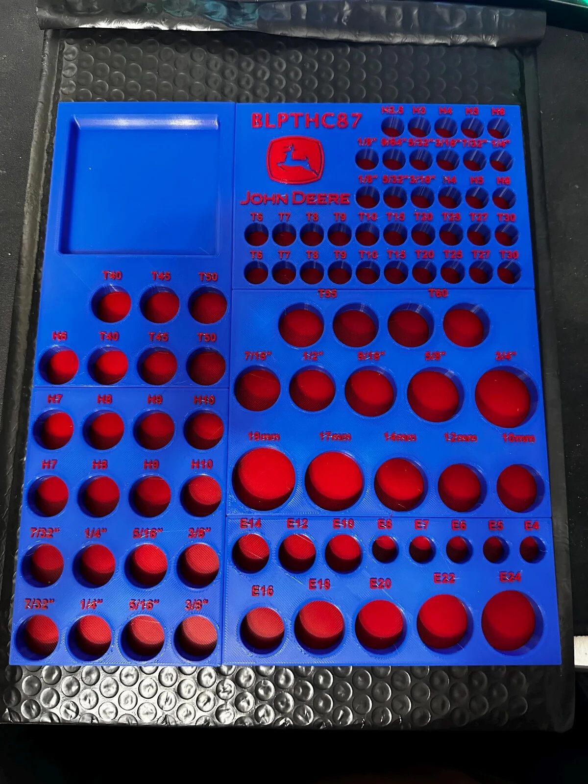 Bluepoint Hex/Torx Holder (BLPTHC87) with individual Panels