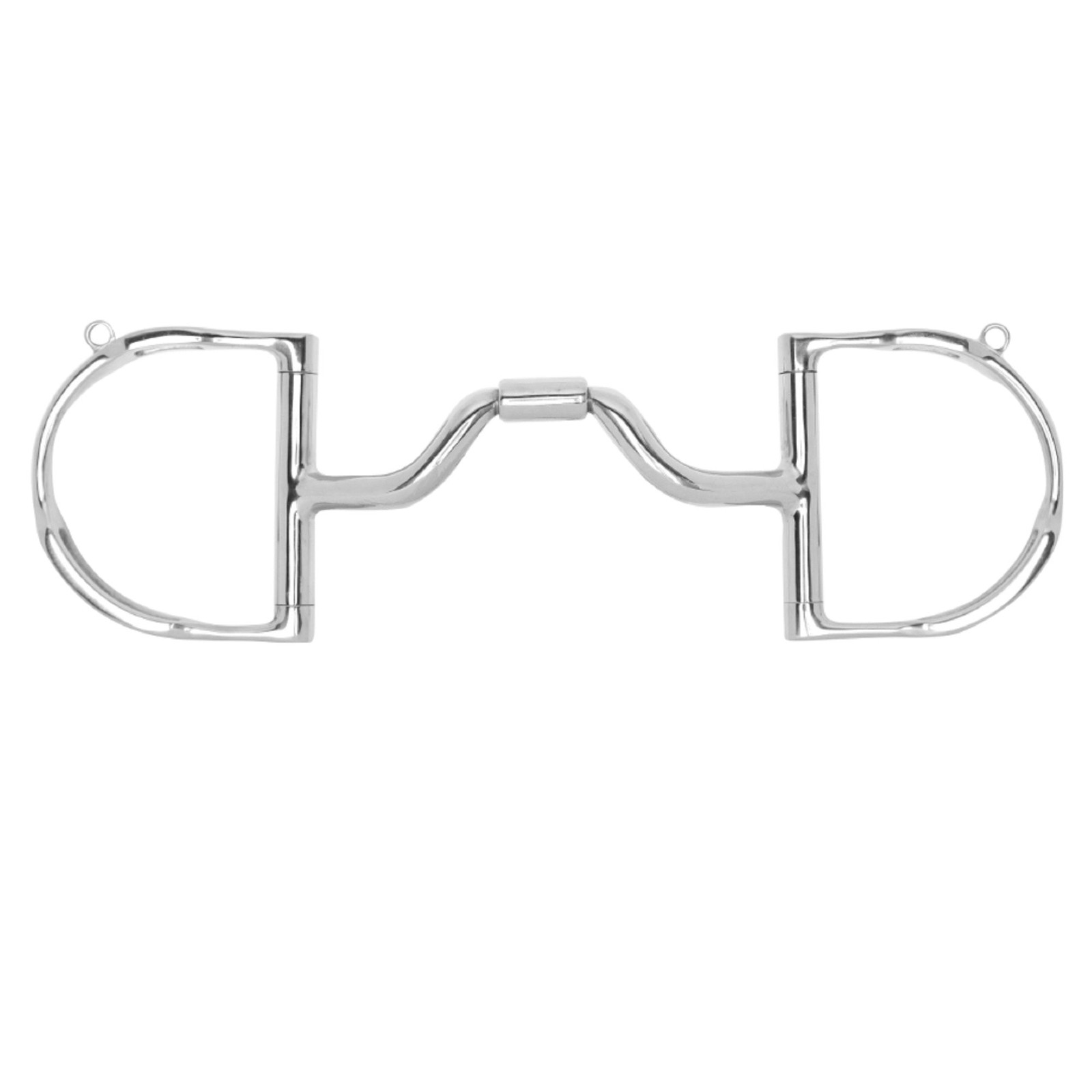 Myler 3 3/8" Medium Dee with Hooks Low Medium Wide Ported Barrel MB 33