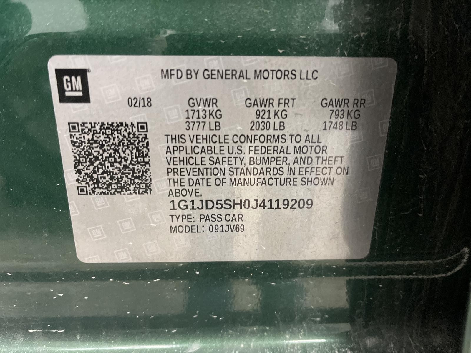 Used Telematics Interface Module fits: 2018 Chevrolet Sonic Communication center