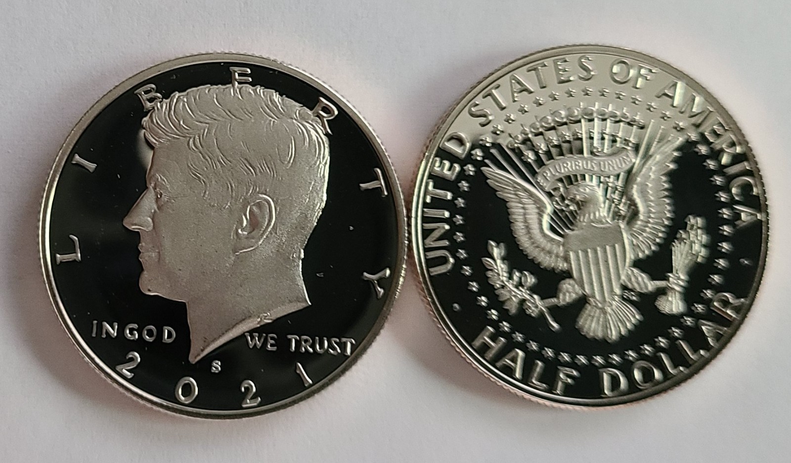 2021 S Clad Kennedy Half Dollar Deep Cameo Gem Proof