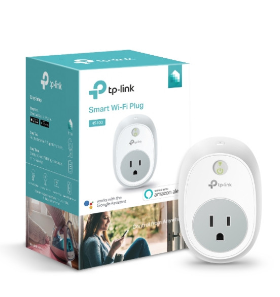 TP-Link HS100 Smart Wi-Fi Plug – Alexa & Google Assistant Compatible H8