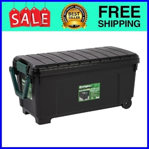 Remington® 42 gal Plastic Storage Bins with Lids, Latching Totes, Heavy Duty