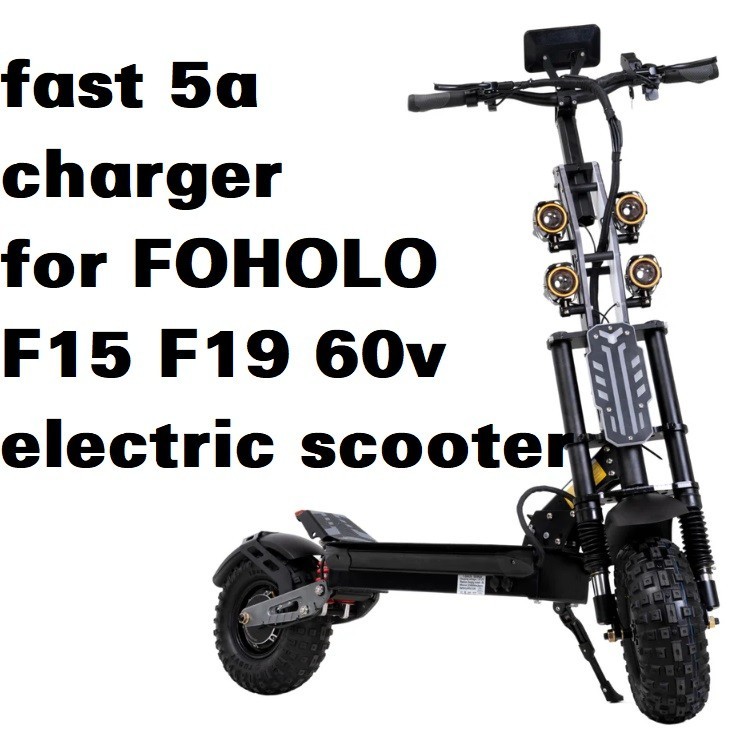 🔥AC Adapter fast 5A  battery Charger For FOHOLO F15 F19 60v electric scoooter