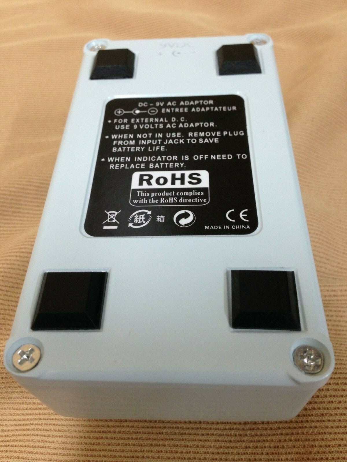Belcat CMP-509 Guitar Effects Pedal, Vintage Compressor - Blue