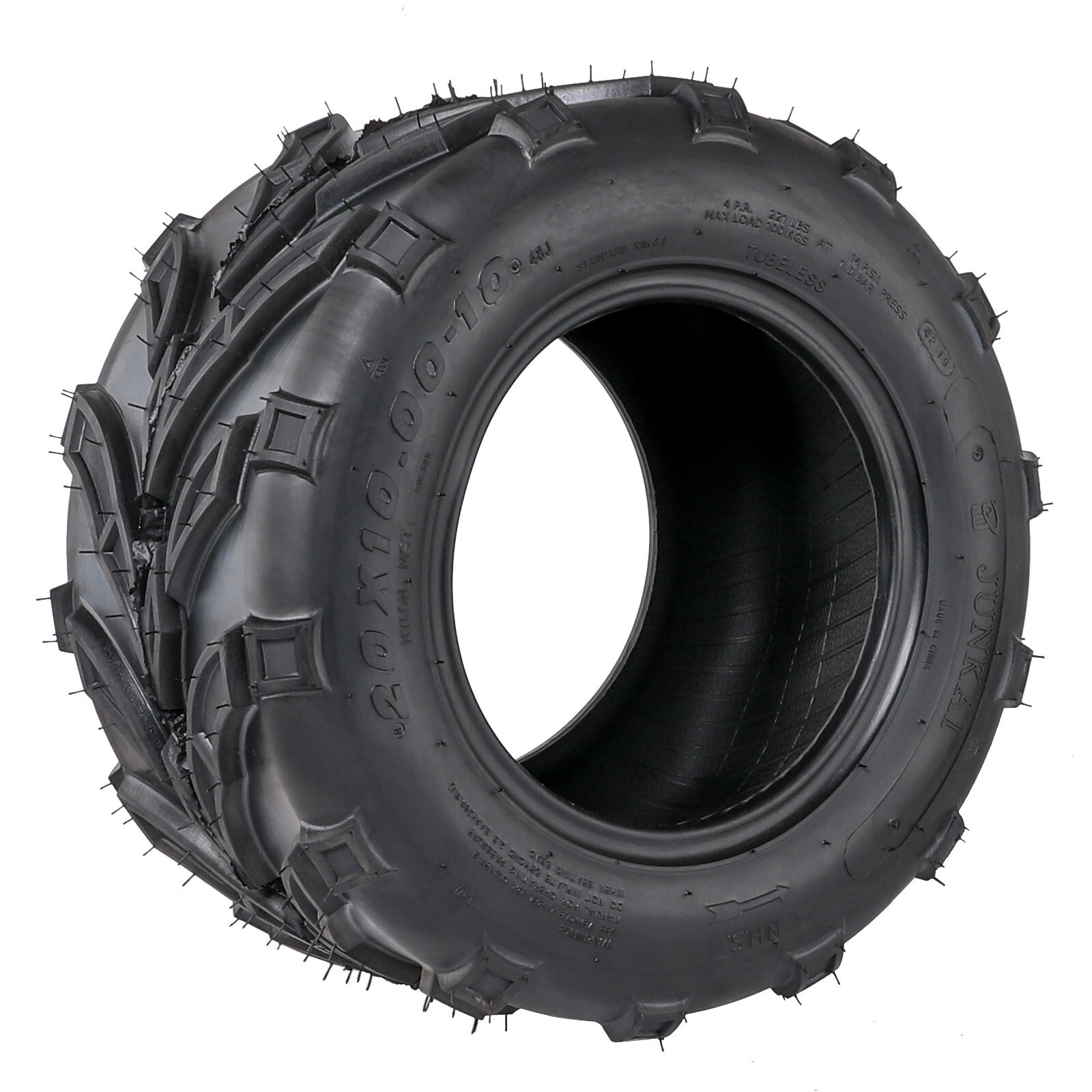 10" inch 20x10-10 ATV UTV Knobby Tire 20x10x10 Sport Race 4 PR 20x10.00-10