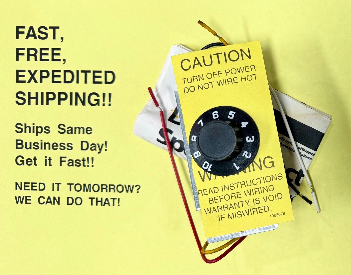 Dayton 4X796 Motor Speed Controller; FREE SAME DAY EXPEDITED SHIPPING!