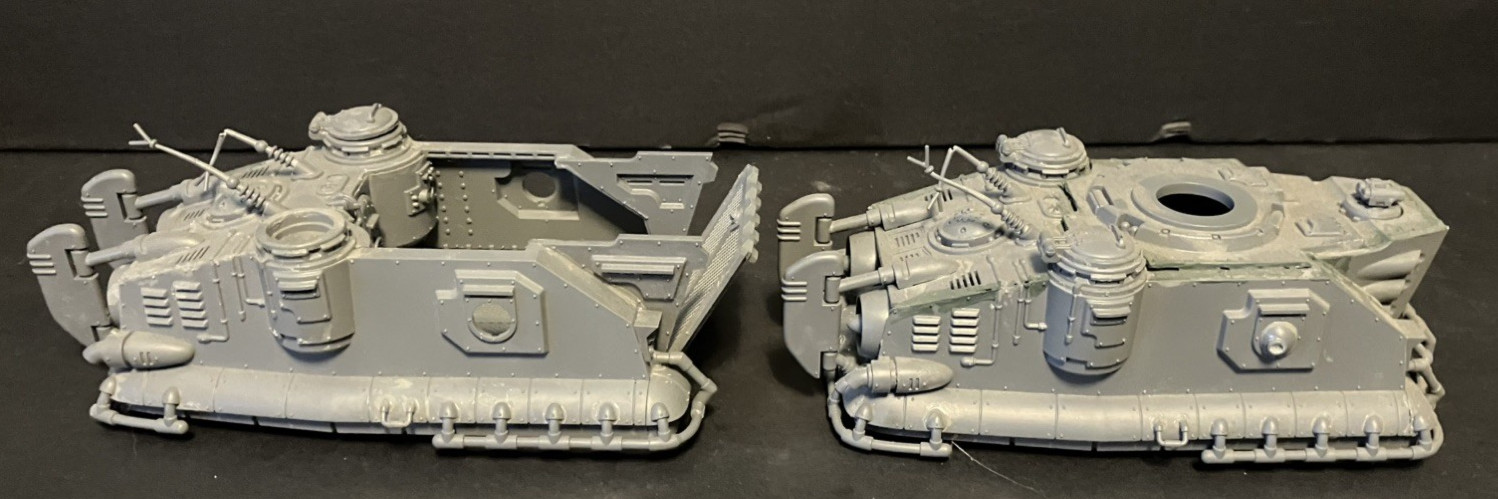 Warhammer 40K Adeptus Mechanicus Skorpius Dunerider & Disintegrator Incomplete