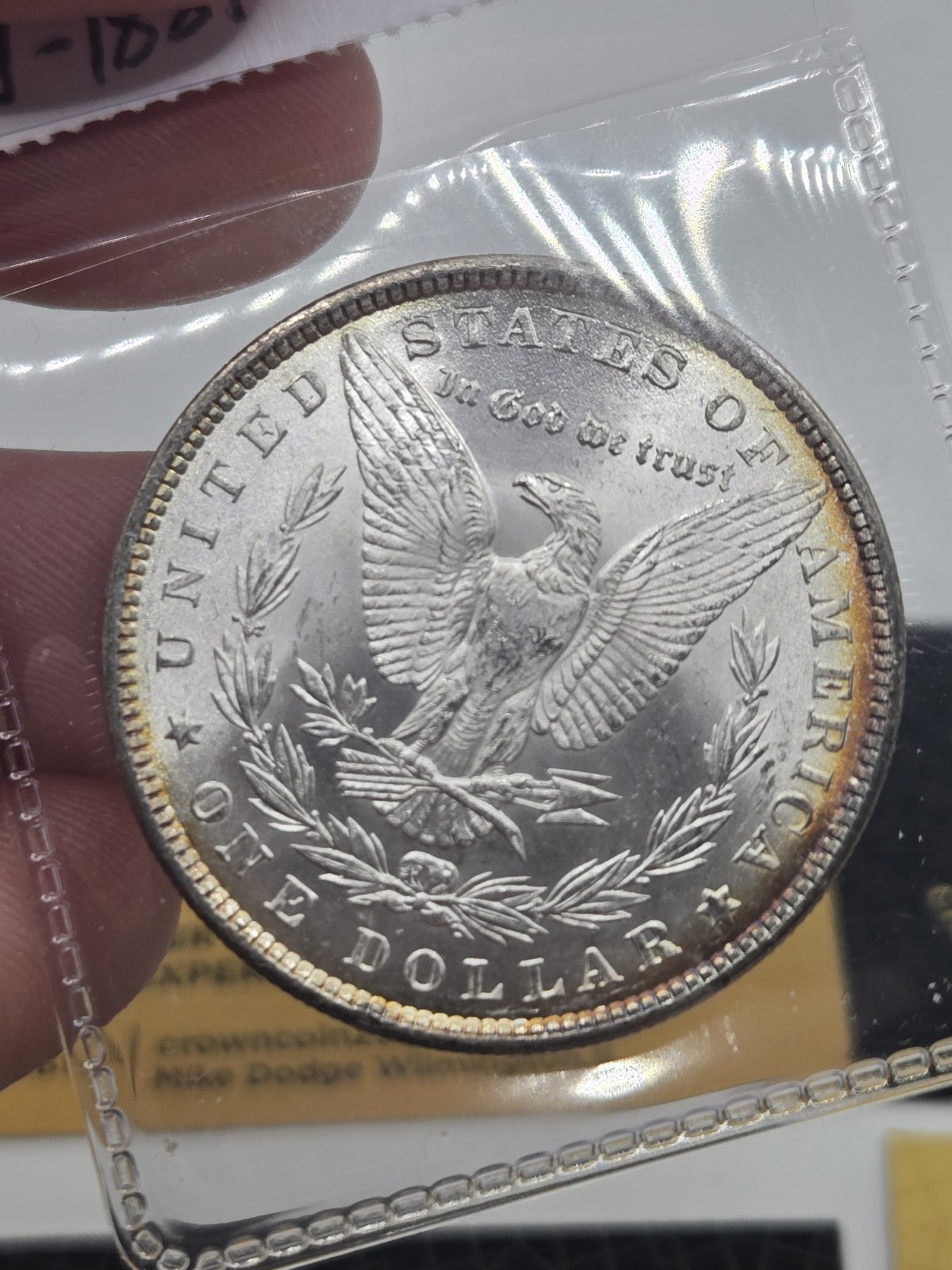 1881 "P" Morgan SILVER Dollar Unc BU Uncirculated ☆ 879