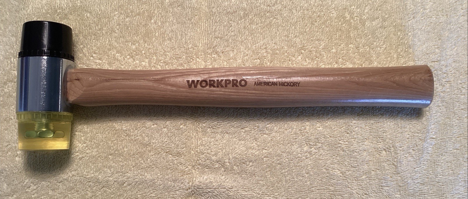 16oz Workpro Soft Face Hammer Hickory Handle